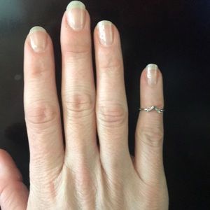 Stackable Arrow Knuckle Ring
